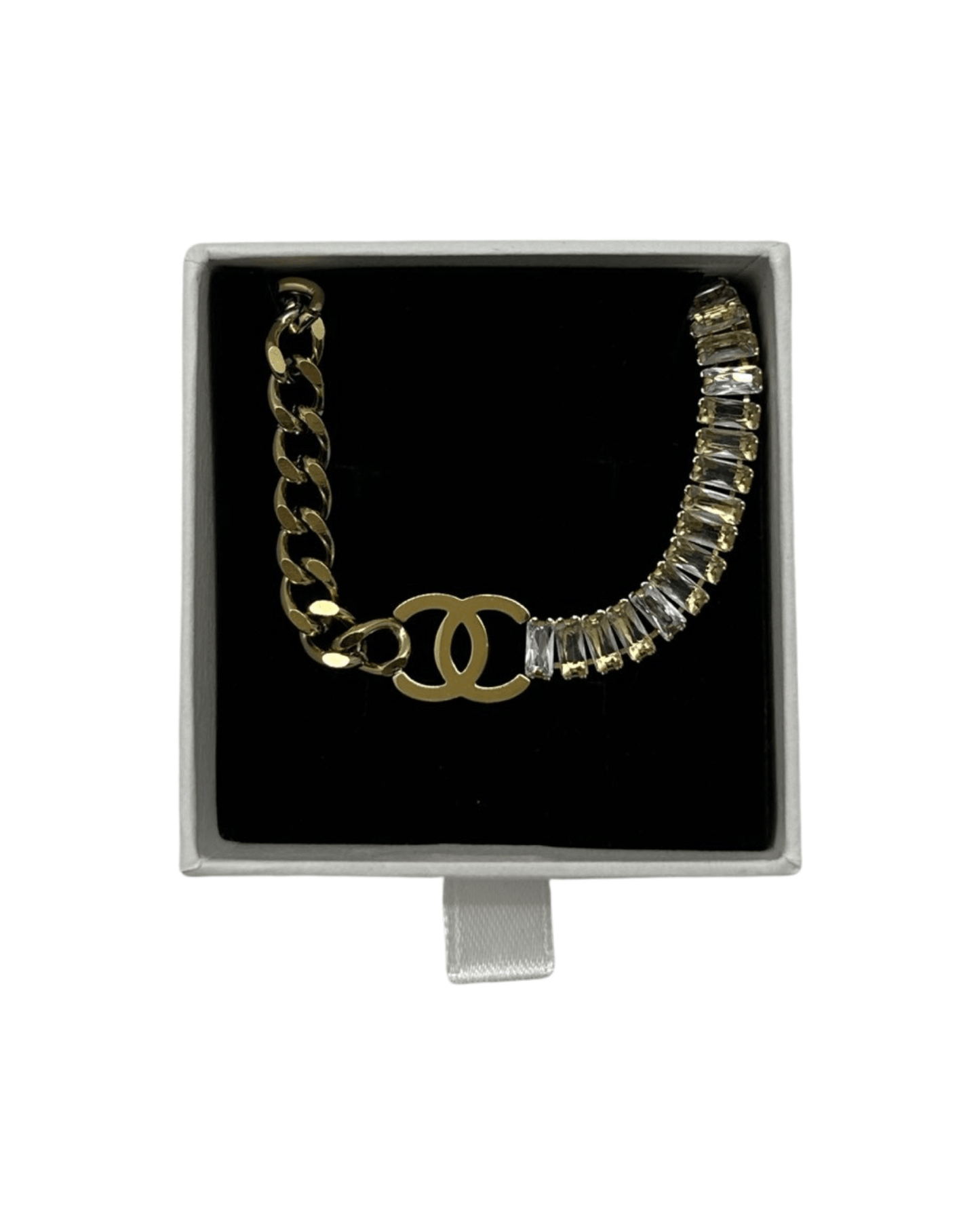 Cs chain bracelet